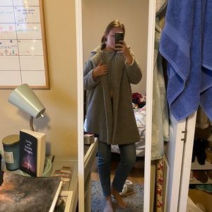 Gray Teddy Coat